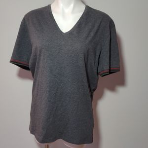 Gucci V neck short sleeve t shirt